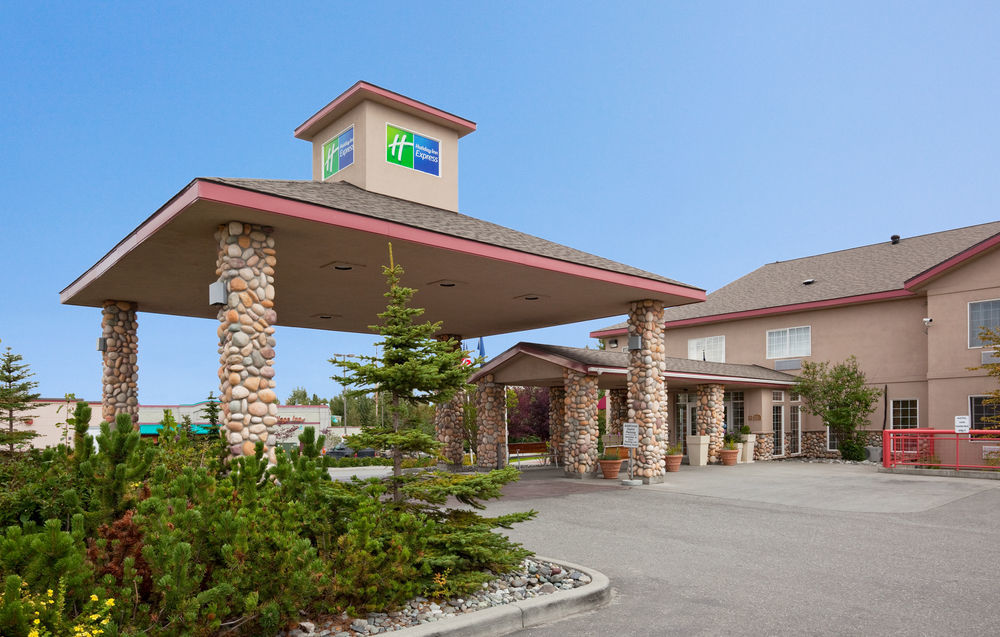 Wyndham Garden Anchorage Airport Hotel Buitenkant foto